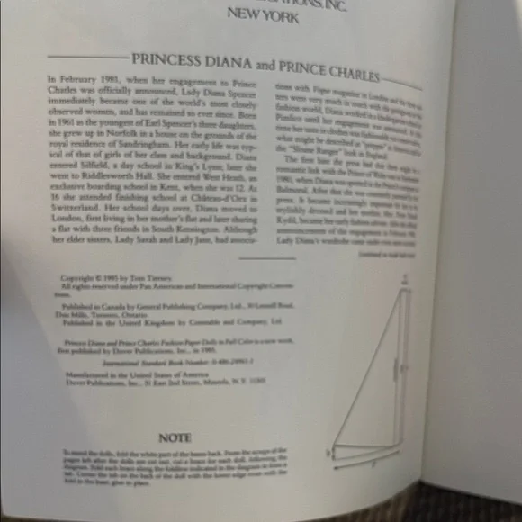 Royal Wedding Coloring and Paper Doll Books - Picture 11 of 16